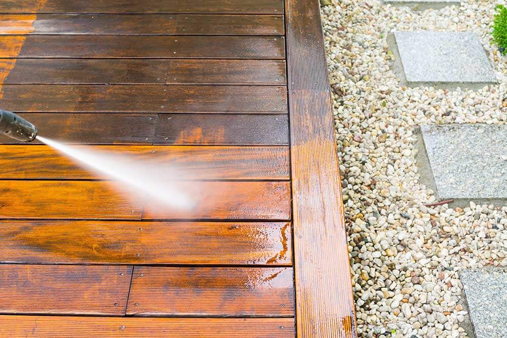 Decking Jet Washing Services