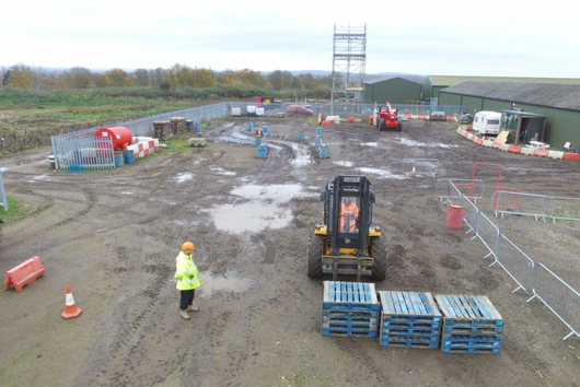CPCS A14 Rough Terrain Forklift Training Courses in Berkshire