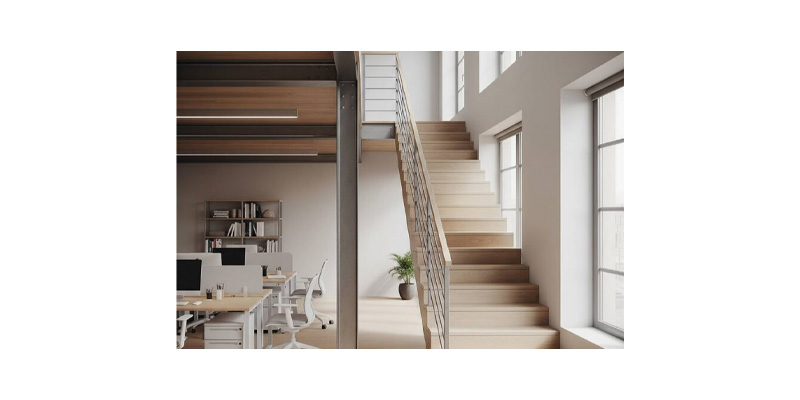 How to Fit a Staircase in Tight Mezzanine Spaces: Layout Tips
