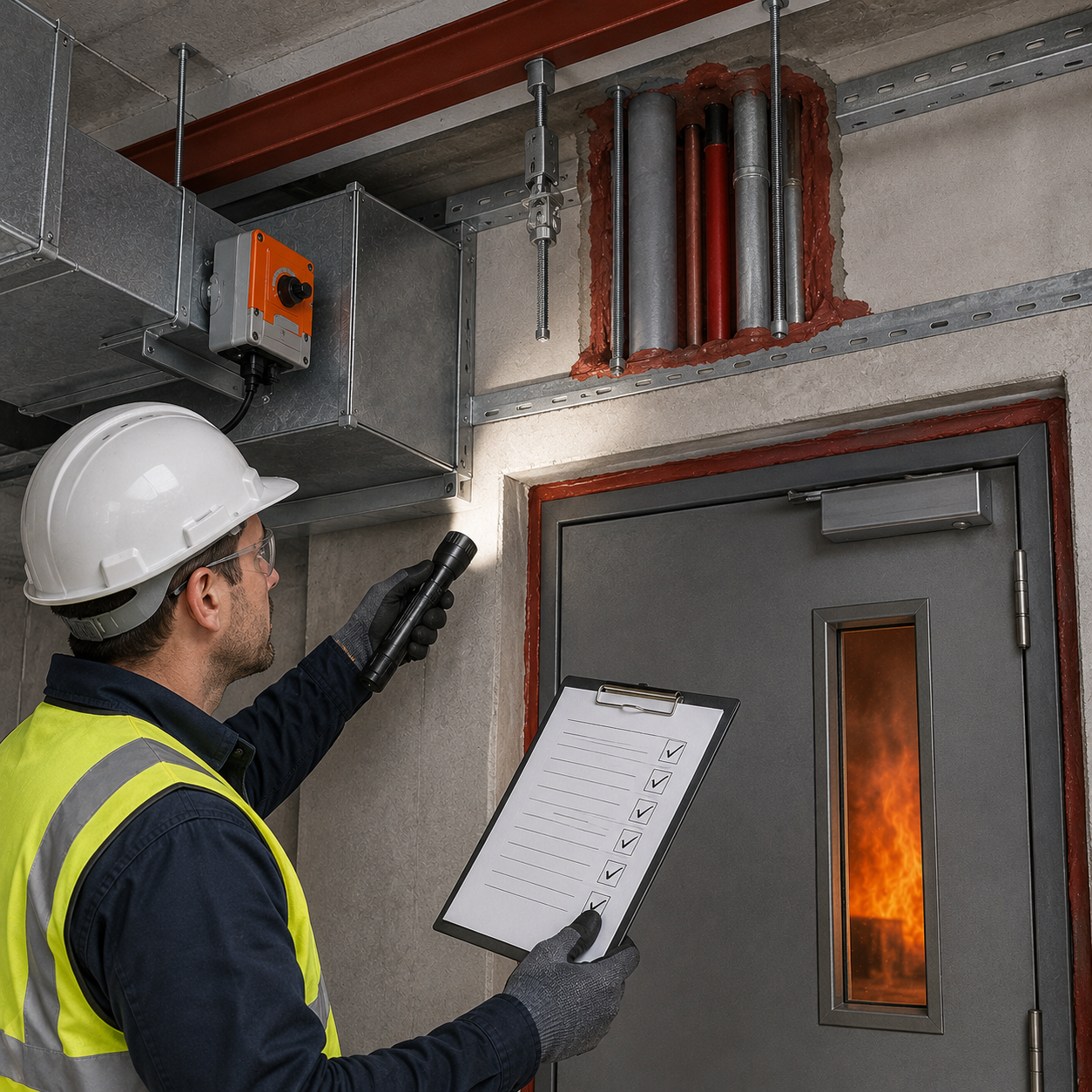 Inspections & testing Annually