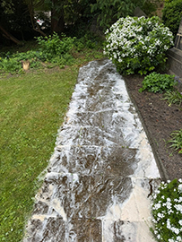 Natural Stone Patio Cleaning & Re-Sanding Services