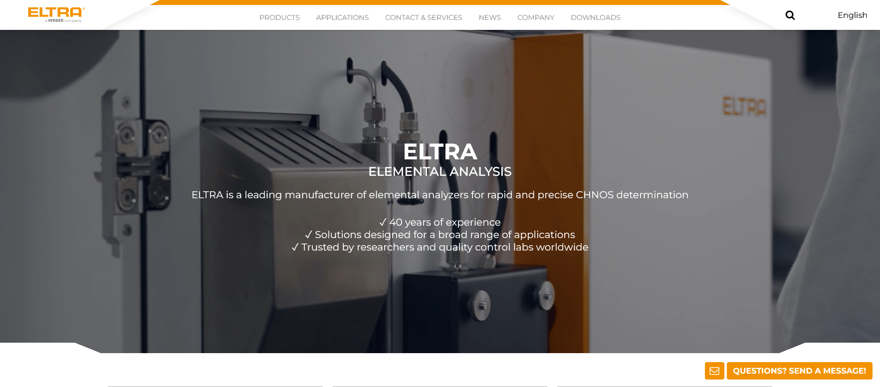 ELTRA Website Screenshot 001