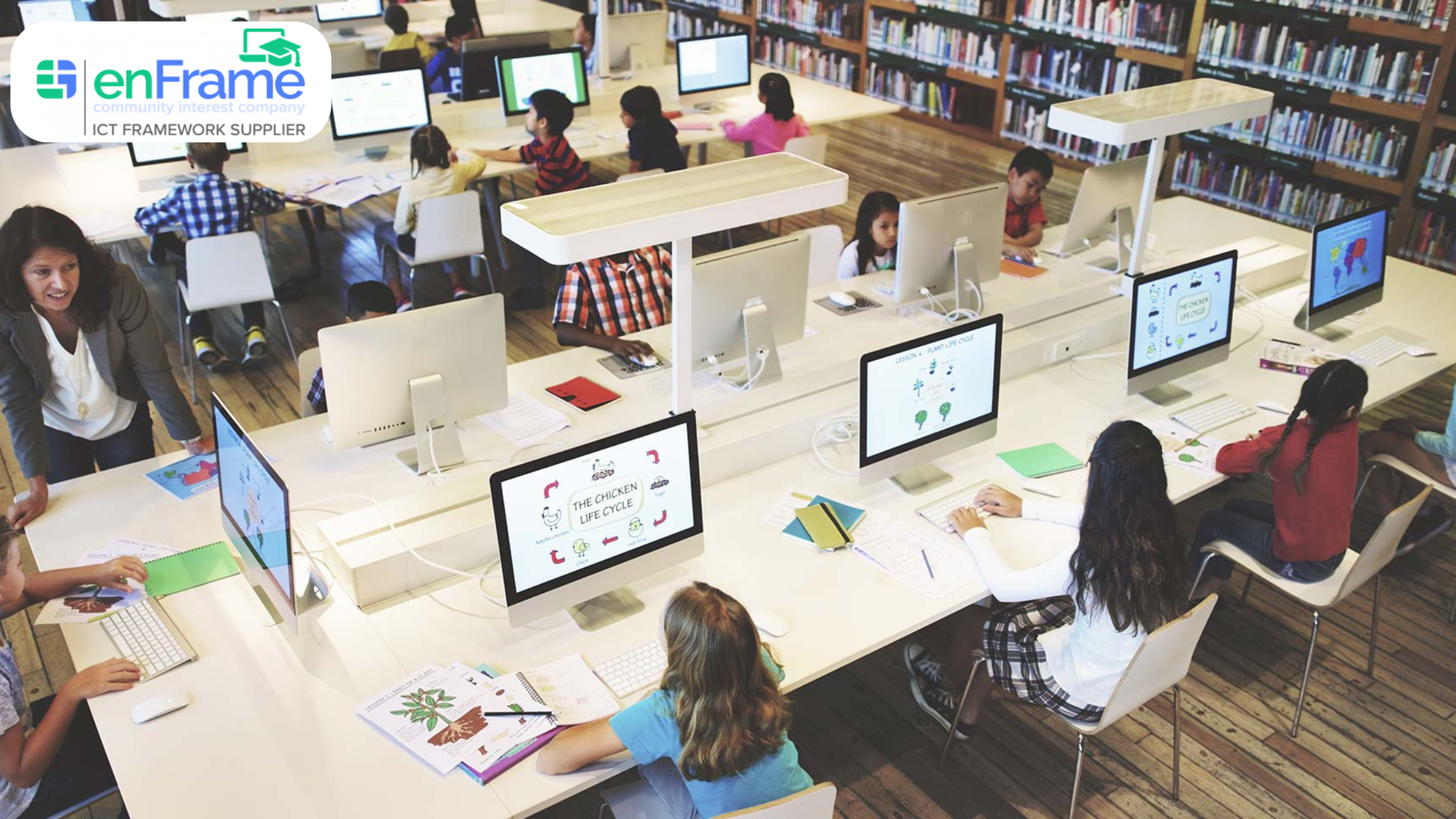 enFrame ICT Framework Supplier AdaptiveComms IT Support for Schools and Education