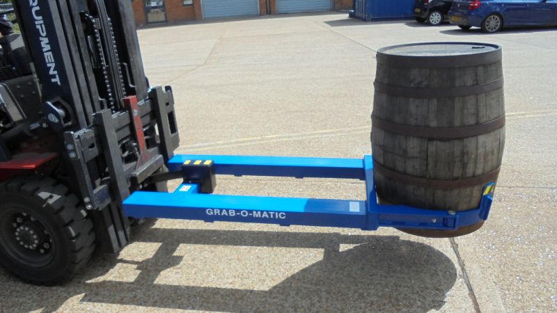 Choosing the right forklift attachment for safe whisky cask handling