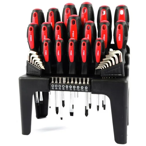 Hilka 44-Piece Screwdriver and Bit Set