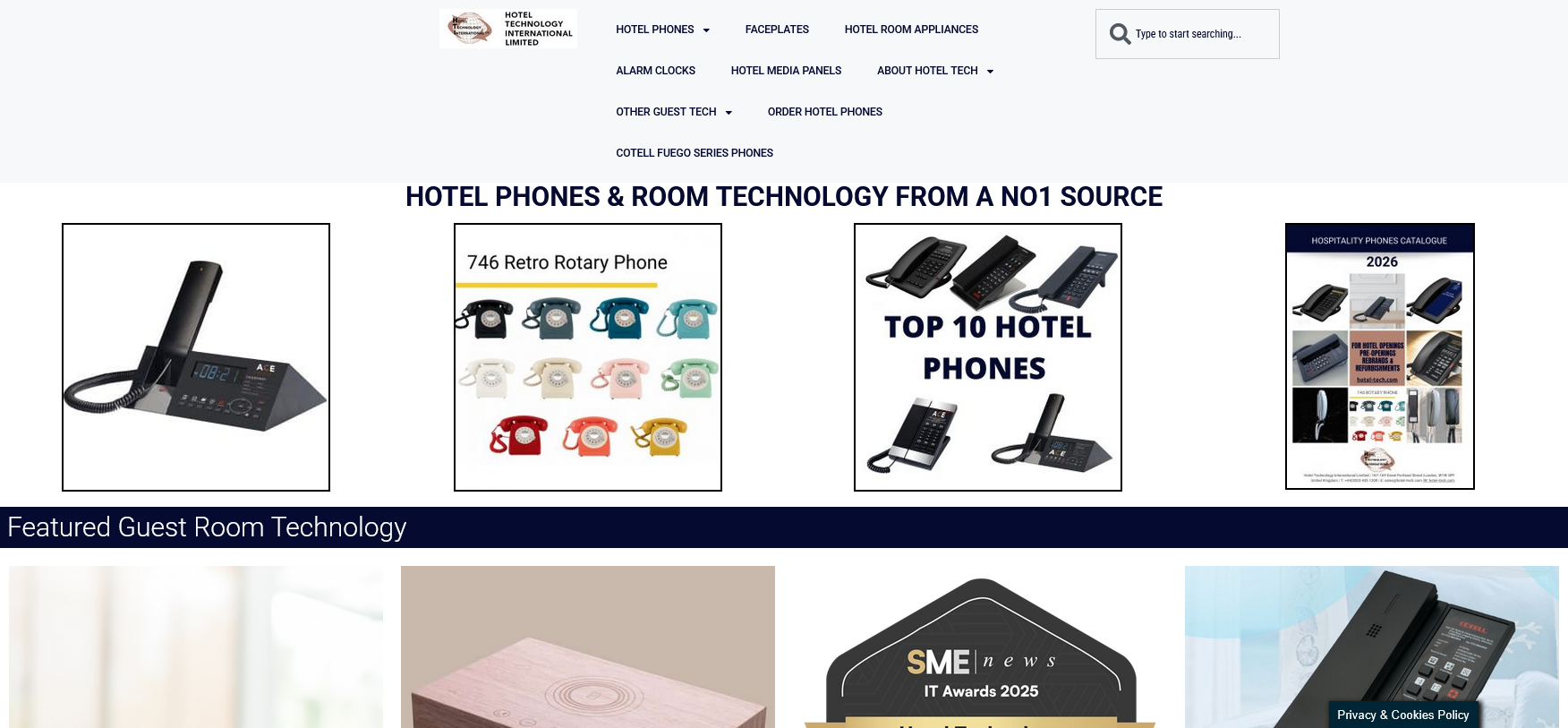 Hotel Technology International Ltd Website Screenshot 001