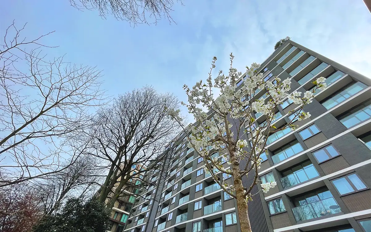 Lord's View One Residential Block exterior