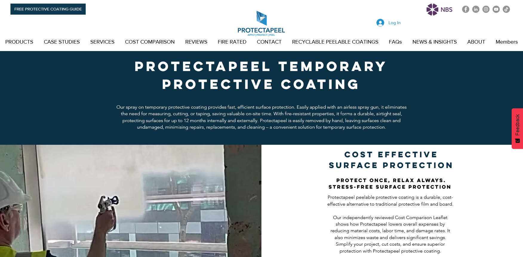 Spraylat International Website Screenshot 001