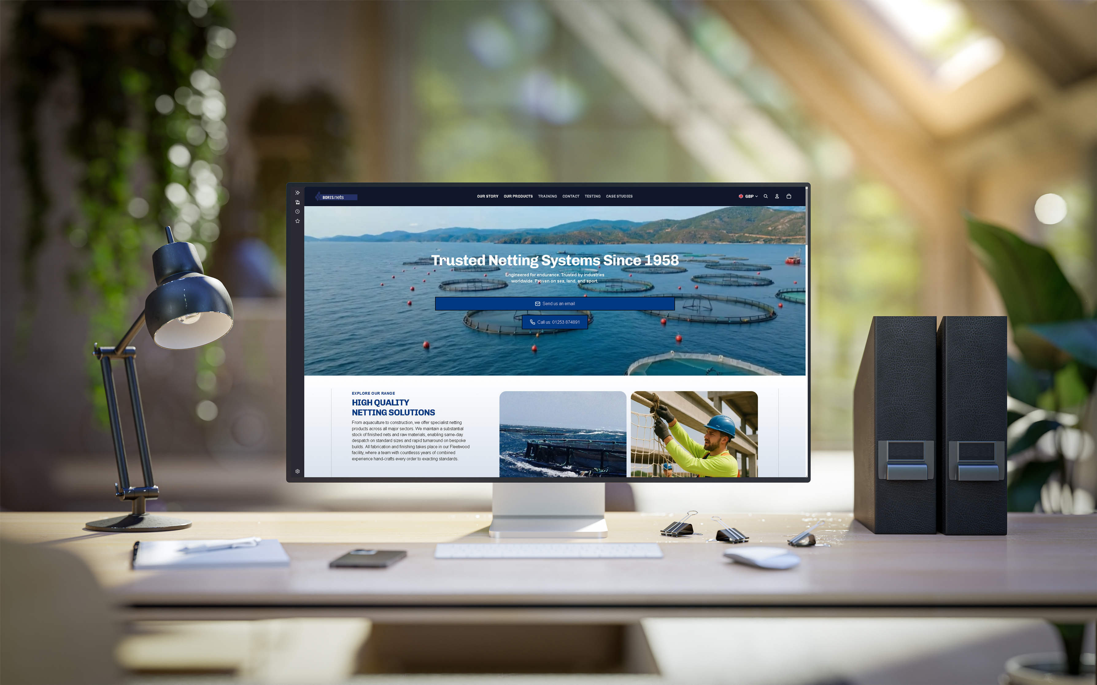 We're excited to announce the launch of our refreshed website at www.borisnets.co.uk.