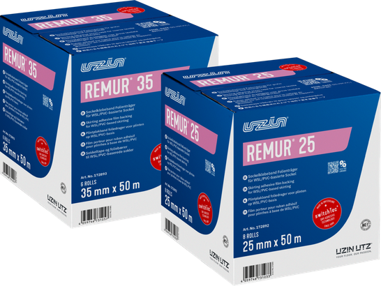 Remur 25 / 35 mm Special Tape System for PVC Trims