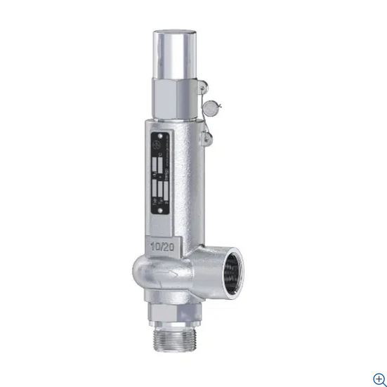 Niezgodka Type 10.2 Safety Valve - Stainless - Cap