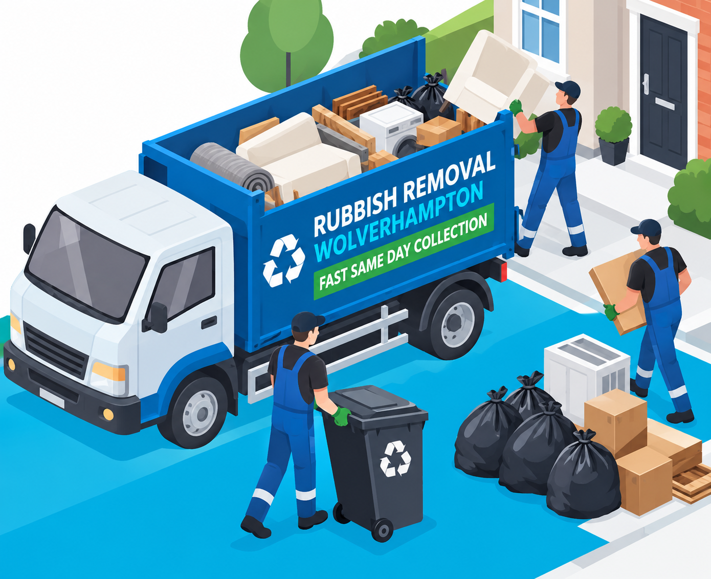 Professional Rubbish Removal Wolverhampton | Fast Same Day Waste Collection