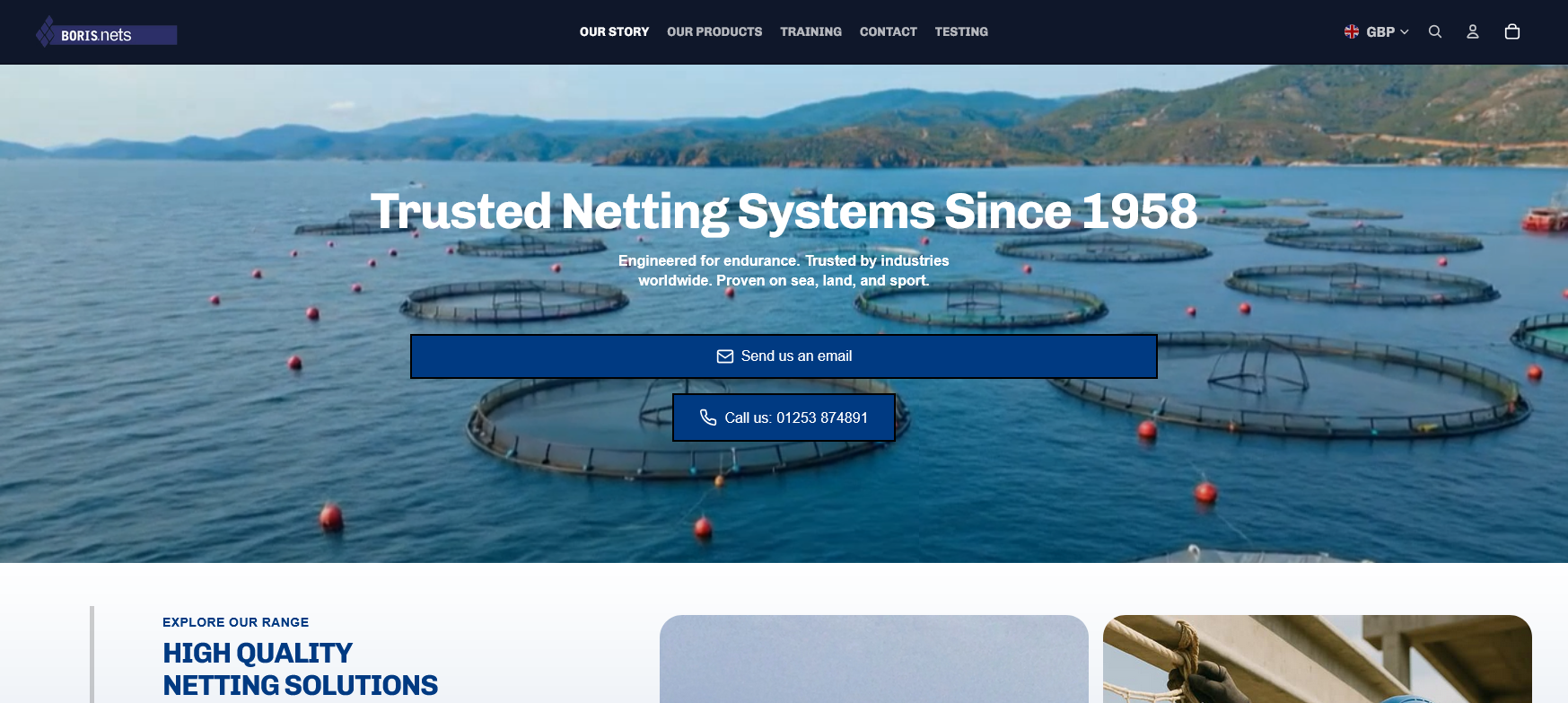 Boris Net Co Ltd Website Screenshot 001