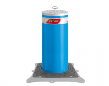 Semi Automatic Bollards in Denton