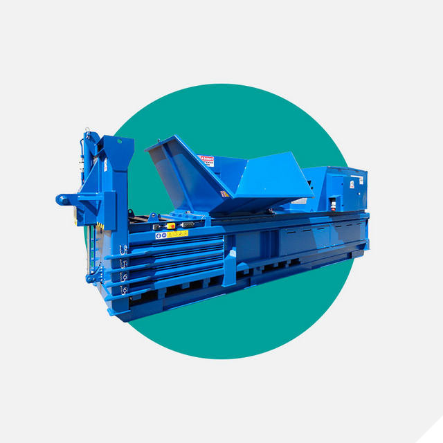 RWM HZ600-50 T Horizontal Waste Baler