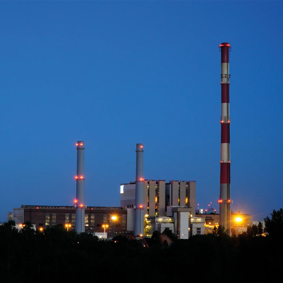 Image of a UK based production plant that would use overhead cranes as part of their operations.