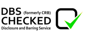 DBS CHECKED (formerly CRB) - Disclosure and Barring Service