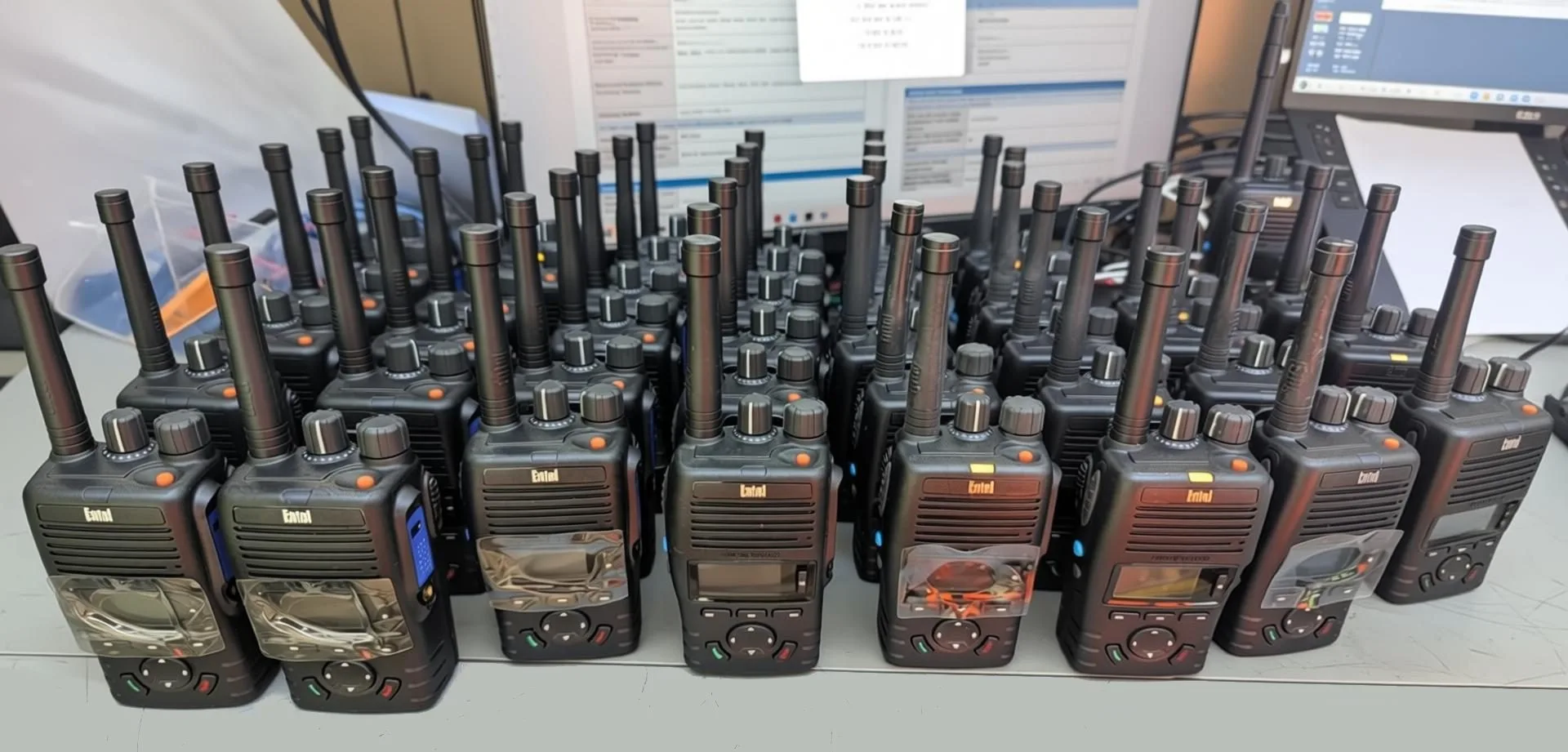 School use Entel Two-Way Radios
