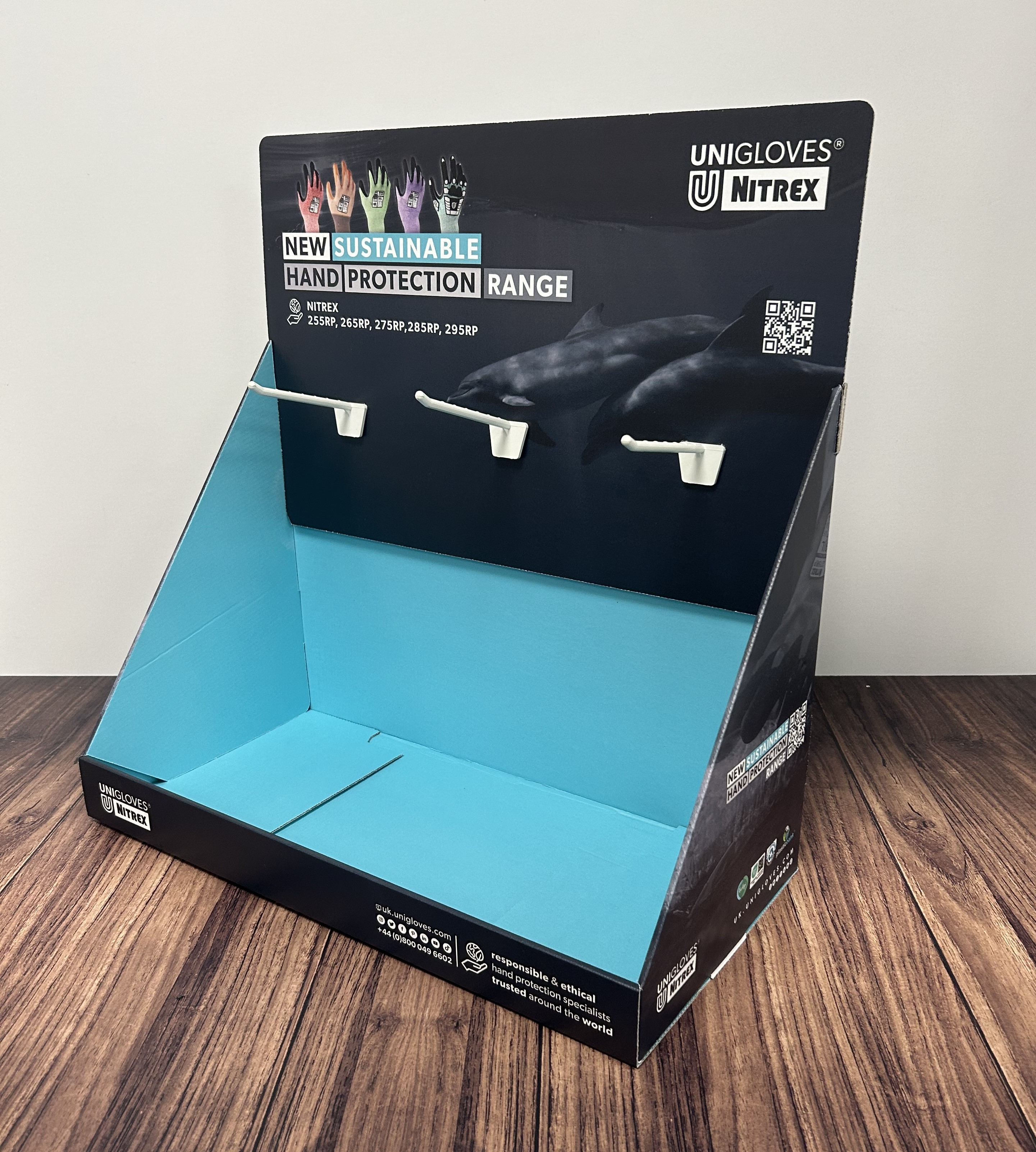 counter top display unit