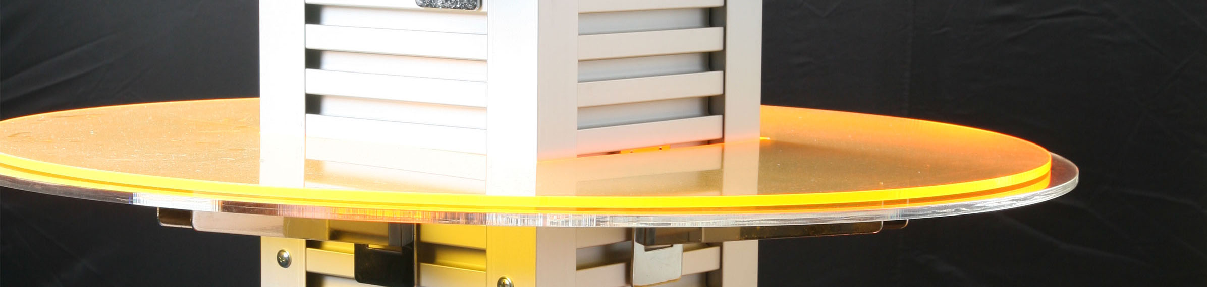 Free-Standing Slatwall Column System