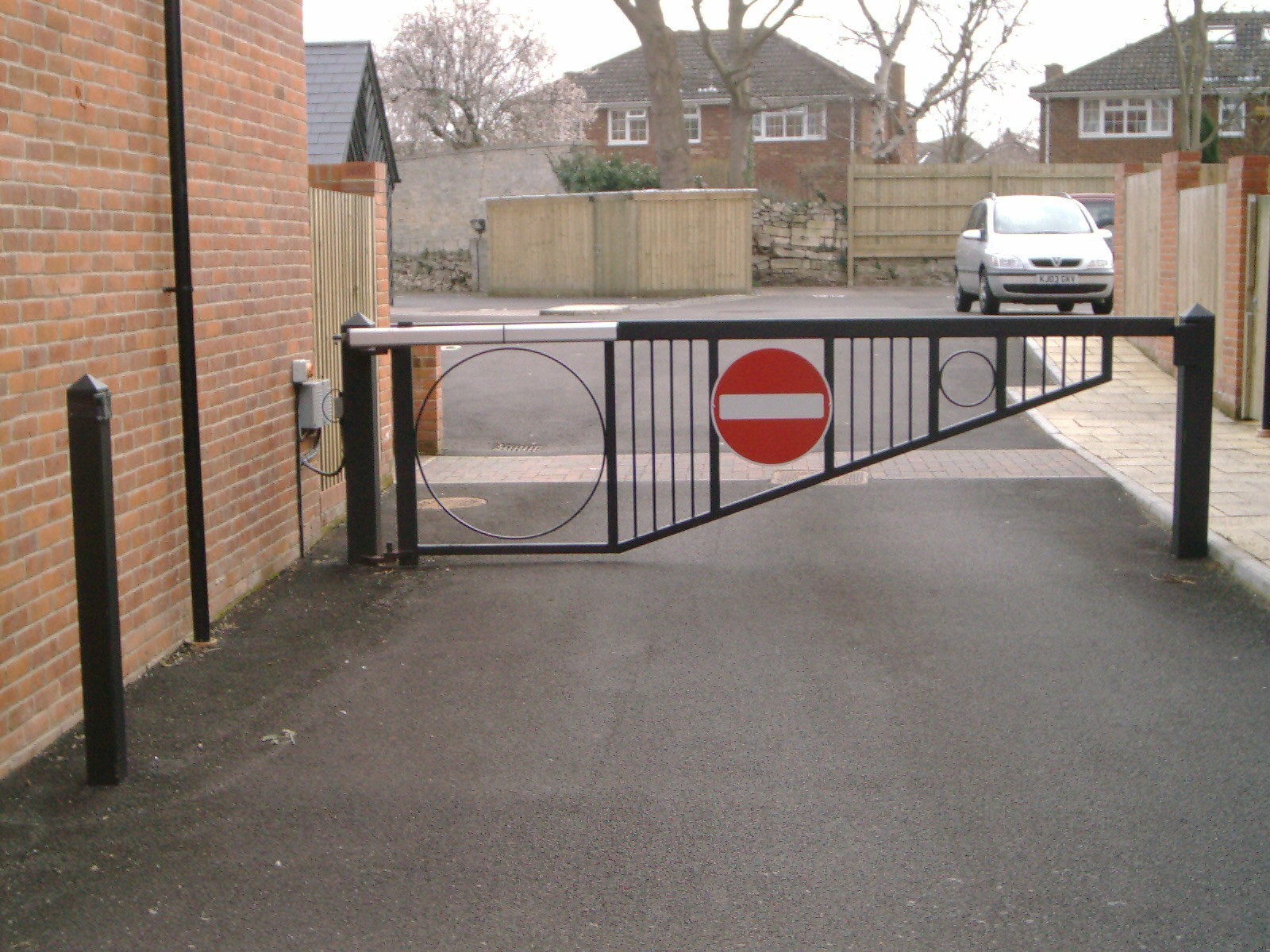 Single Swing Barrier