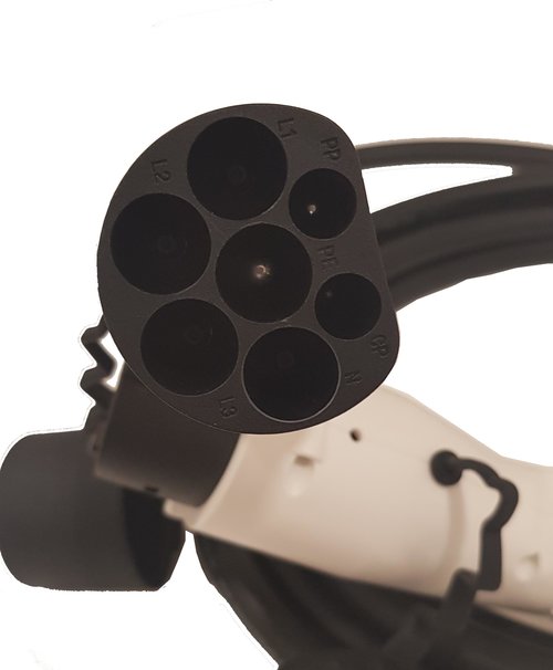 Type 2 to 2, 16AMP EV Charging Cable 5 Metres