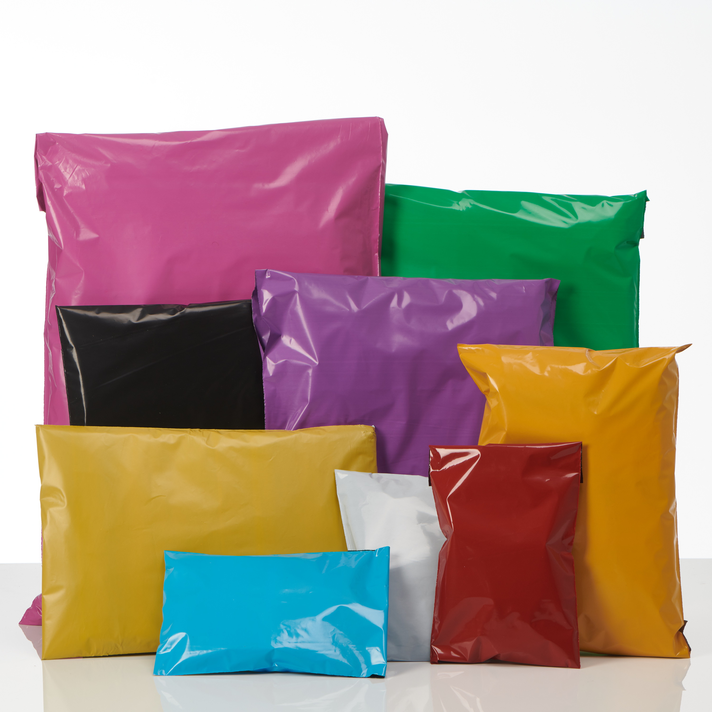Coloured Mailing Bags