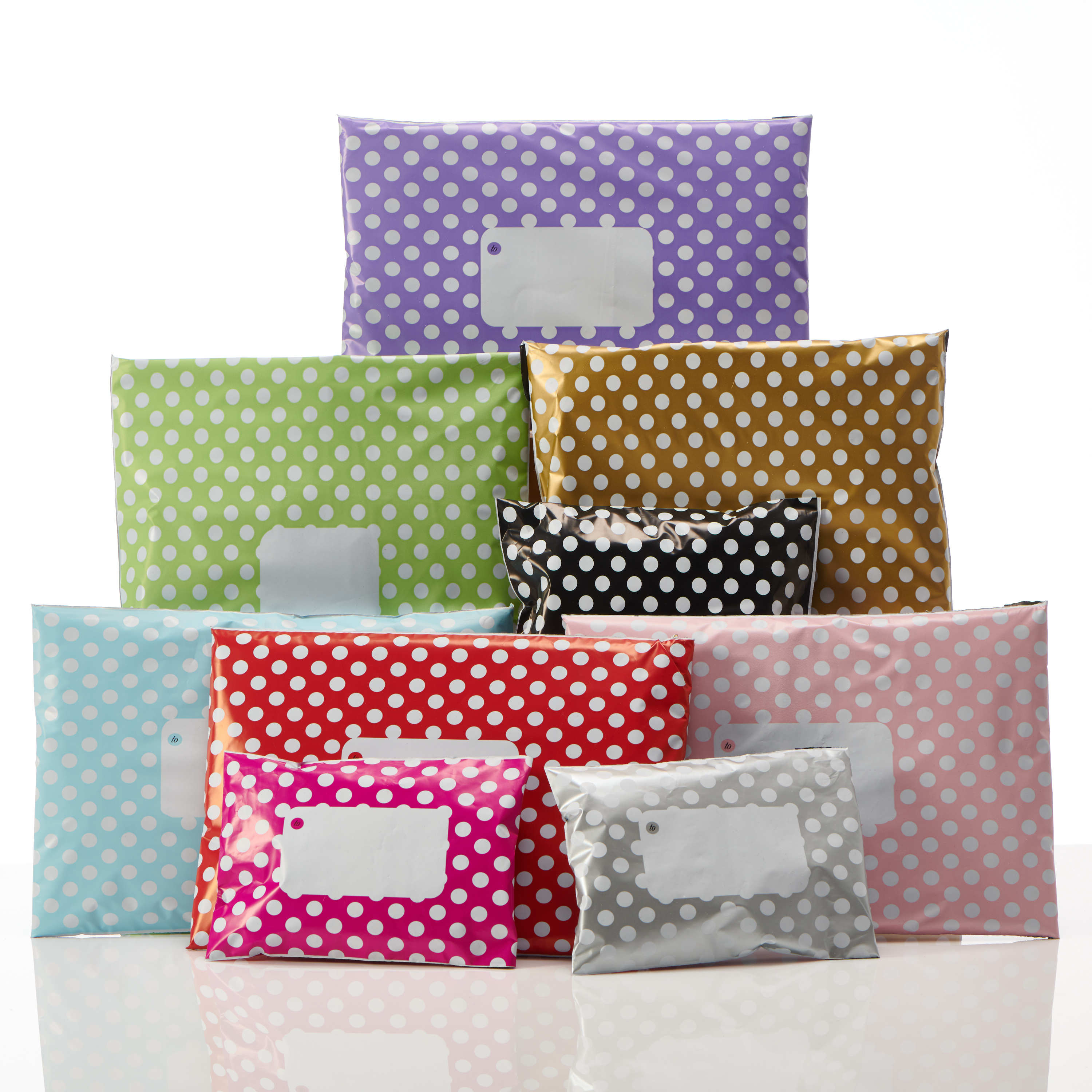Polka Dot Mailing Bags
