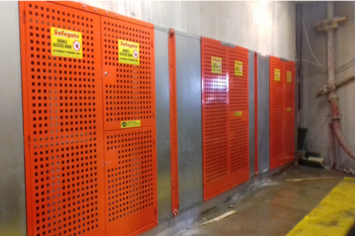 Edge Protection for Lift Shafts