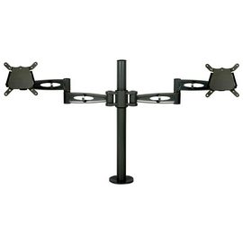 Monitor Arm, Dual Black