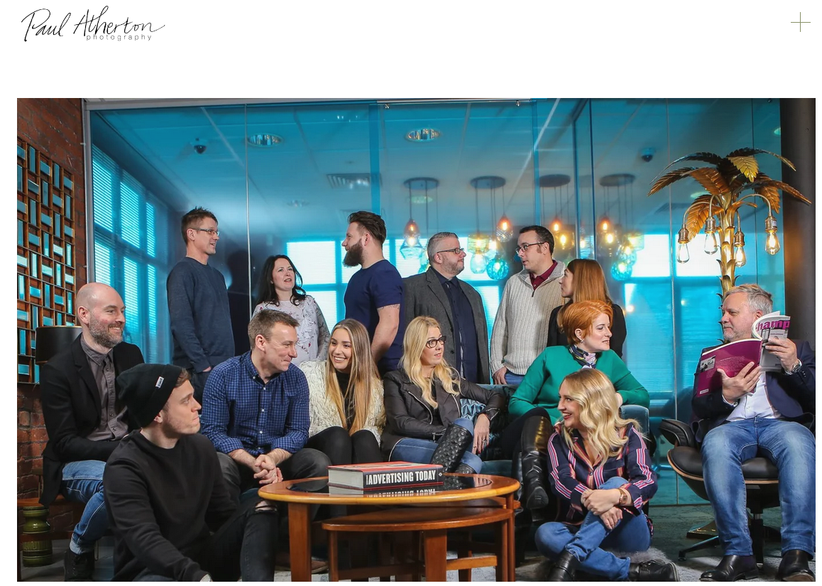 Paul Atherton Photography Manchester website