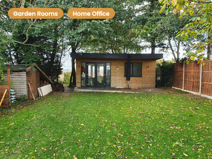 Case Study: Bespoke Garden Home Office in Tunbridge Wells