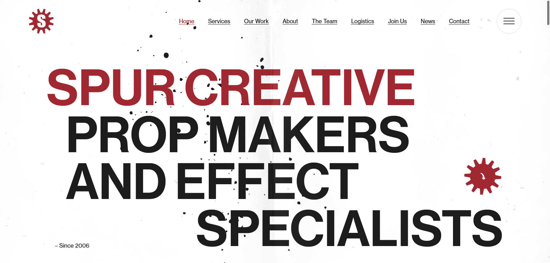 Spur Creative Ltd Website Screenshot 001