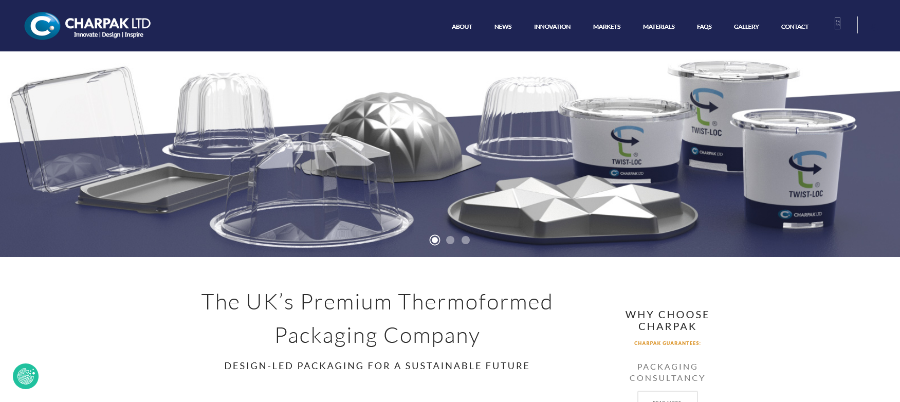 Charpak Ltd Website Screenshot 001