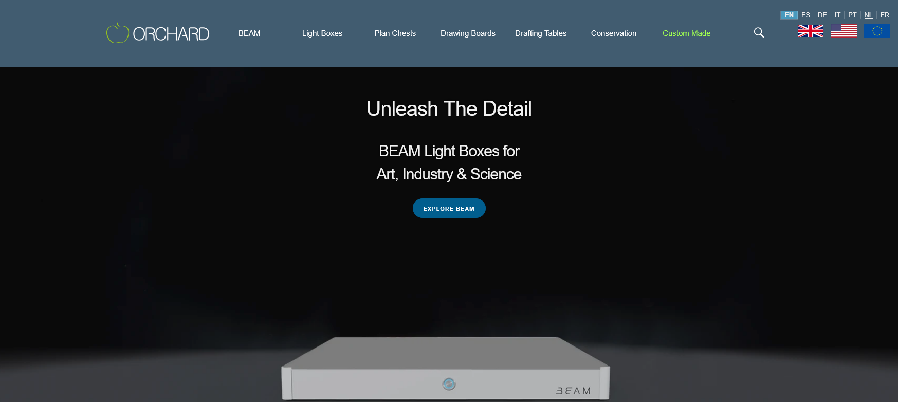 The Big Orchard Website Screenshot 001