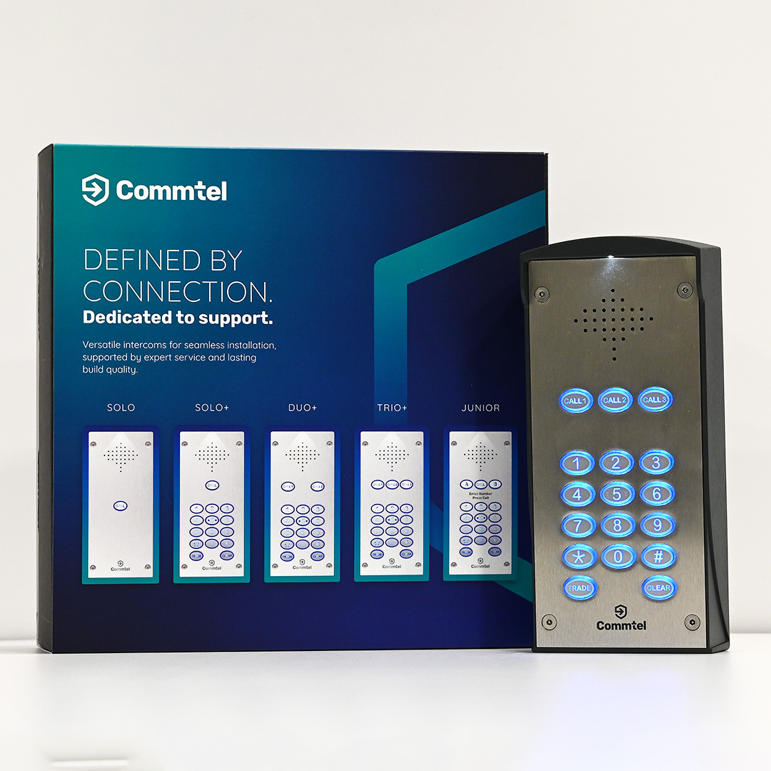 Commtel Trio+ | 3 button 4G intercom