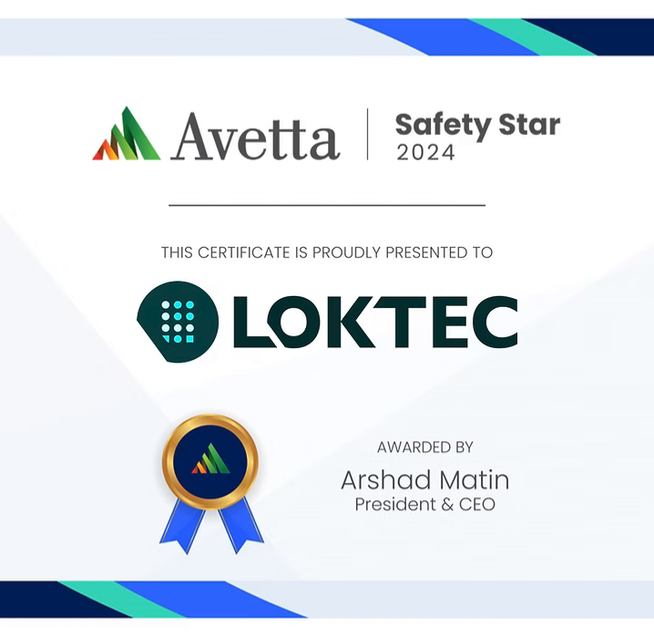 Loktec Ltd Certification