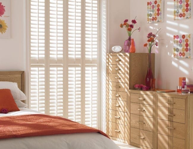 Bedroom Plantation Shutters