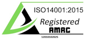 ISO 14001:2015 Registered AMAC