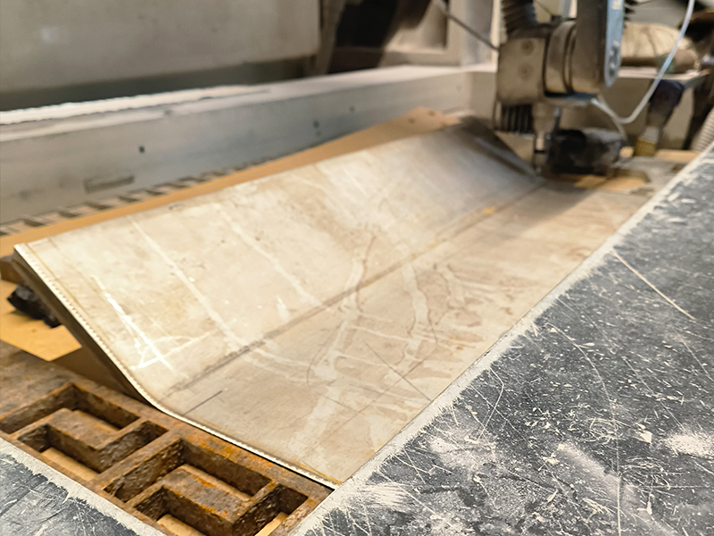 Marine Industry Waterjet Cutting