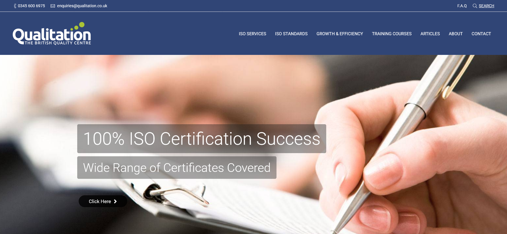 Qualitation Website Screenshot 001