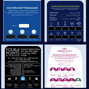 Hotel Faceplates as provided by Hotel Technology International Limited