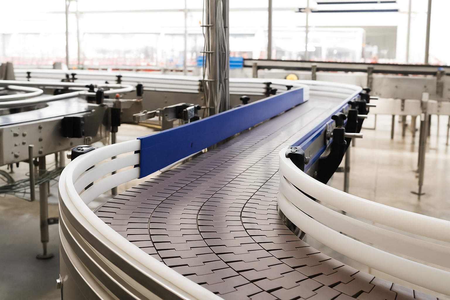 Complete Conveyor Solutions from Oadby Plastics, preferred UK Movex supplier for over 10 years