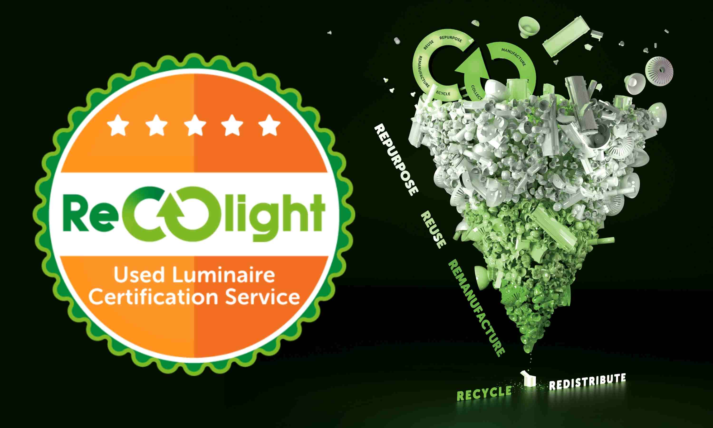 Recolight Ltd, representing sustainable lighting recycling, WEEE compliance and circular economy solutions for the lighting industry