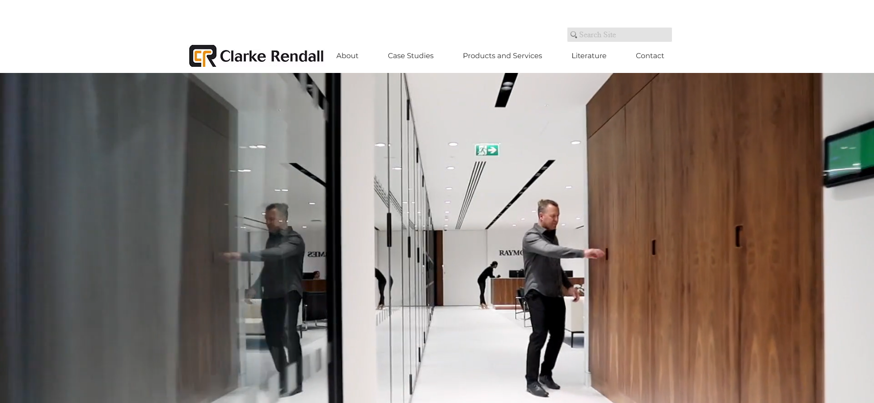 Clarke Rendall Website Screenshot 001