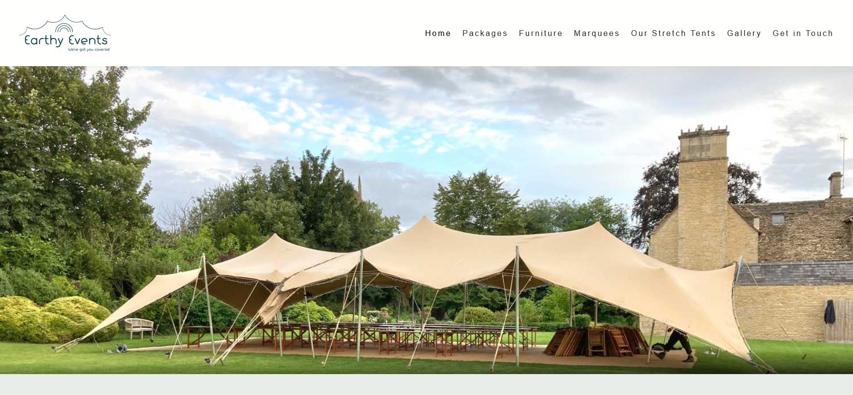 Earth Village Events Website Screenshot 001