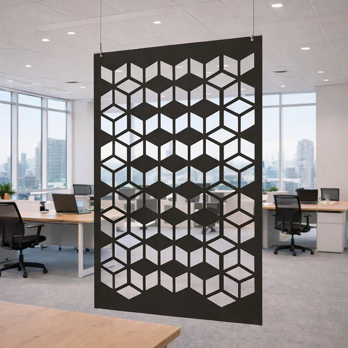 Geometric Acoustic Hanging Divider