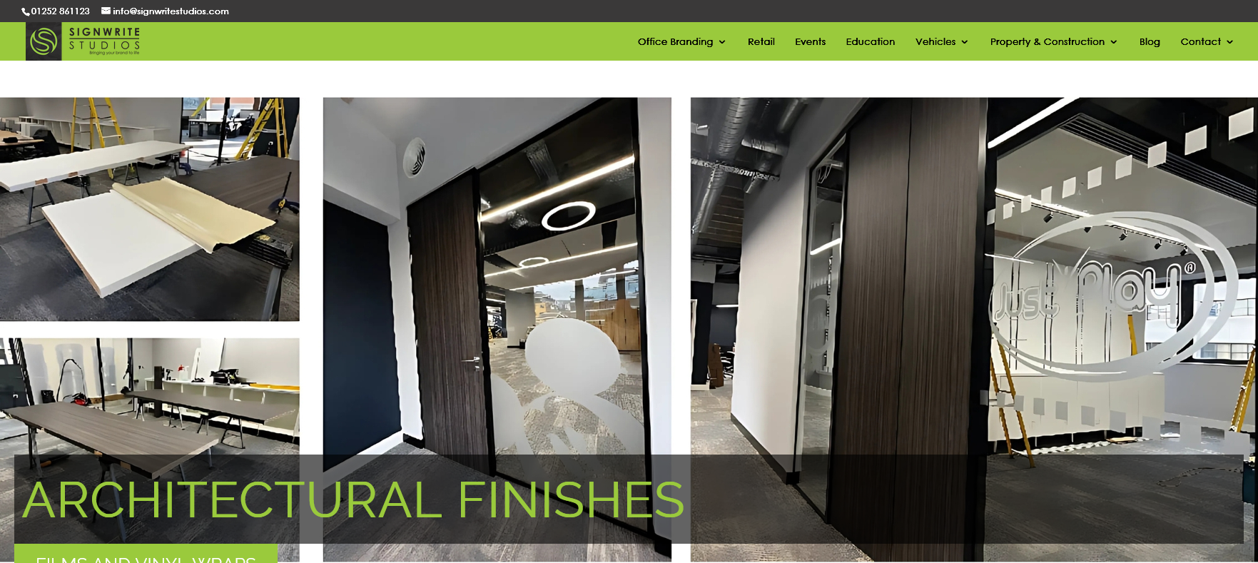 Signwrite Studios Ltd Website Screenshot 001