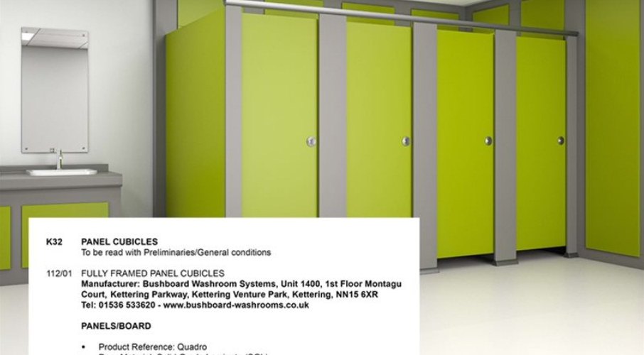 Washroom Specification Tool