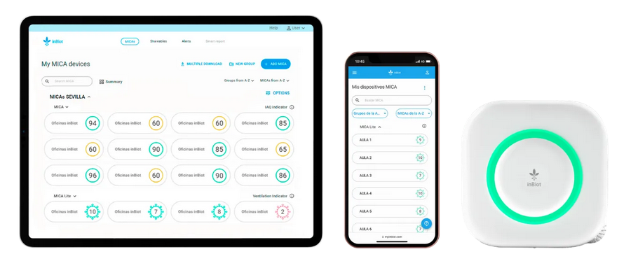 InBiot Indoor Air Quality Monitor